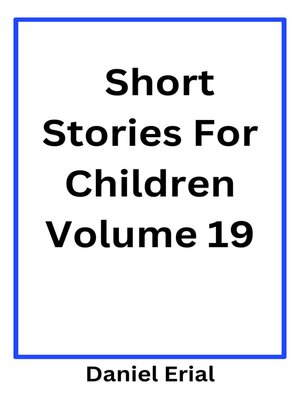 cover image of Short Stories For Children Volume 19